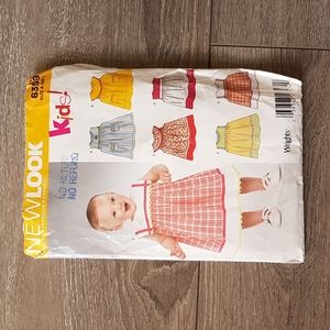 2 for $15 New Look 6359 Baby Girl Dress Patterns